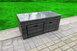 8-Seater Weather-Resistant Rattan Corner Dining Set - PE Rattan, Modern Outdoor Sofa - thumbnail 2
