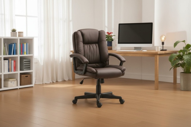 Ergonomic PU Leather Gaming Chair - Esports Executive Recliner, Adjustable Height, 360° Swivel, 120kg Racing Style Seat - image 1