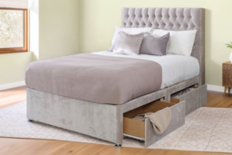 Chesterfield Divan Bed Set including mattress and storage options! - thumbnail 8