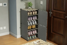 6-Tier Shoe Cabinet with Removable Shelves for Space-Saving Storage - thumbnail 2