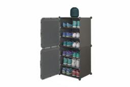 6-Tier Shoe Cabinet with Removable Shelves for Space-Saving Storage