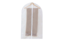 PEVA Zip Up Clothes Cover Set - 3 Sizes, Washable Garment Protection - thumbnail 1