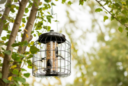 Squirrel-Proof Bird Feeder - Weather-Resistant Steel, Hygienic, 500g Seed Capacity - thumbnail 6