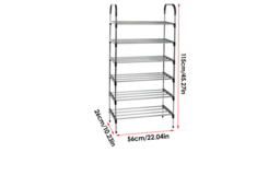 6-Tier Stackable Shoe Rack Organiser - thumbnail 7