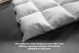 PRICE DROP! Premium Duck & Goose Feather Down Duvet - 4.5 Tog, Hypoallergenic, Machine Washable, Hotel Quality - 4 Sizes - thumbnail 7