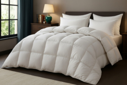 PRICE DROP! Premium Duck & Goose Feather Down Duvet - 4.5 Tog, Hypoallergenic, Machine Washable, Hotel Quality - 4 Sizes - thumbnail 6