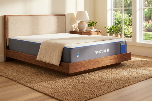 Nectar Hybrid Lite Cool Cover Mattress with Memory Foam Layers - image 1
