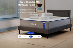 Nectar Hybrid Lite Cool Cover Mattress with Memory Foam Layers - thumbnail 4