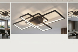 LED Semi-Flush Ceiling Light - 2 styles - thumbnail 7