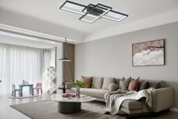 LED Semi-Flush Ceiling Light - 2 styles - thumbnail 4