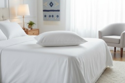 Luxury Hypoallergenic Pillow - UltraPlume Fibre, Plush Support, Modern Design, Standard UK Size - thumbnail 2