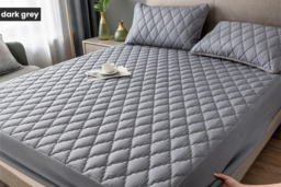 Luxury Thick Pure Cotton Fitted Bed Sheet - Soft, Breathable & Machine Washable - Single, Double, King & Super King Sizes - thumbnail 8