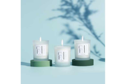 CFNN Fresh & Floral Scented Candle Gift Set - Natural Coconut Wax, Vegan, Modern Home Decor Trio - thumbnail 7