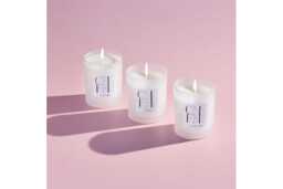 CFNN Fresh & Floral Scented Candle Gift Set - Natural Coconut Wax, Vegan, Modern Home Decor Trio - thumbnail 1