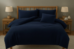 Premium Teddy Fleece Duvet Set - Extra Soft, Easy Care, Four Sizes, Modern Cosy Bedding - thumbnail 5