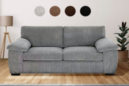 Jumbo Cord Fabric Sofa Collection - Modern Fabric Armchair, 4-Seater, or 3+2 Suite - thumbnail 8
