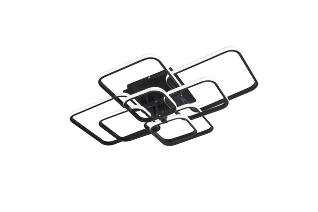 LED Semi-Flush Ceiling Light with Remote - image 1