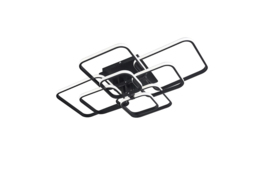 LED Semi-Flush Ceiling Light with Remote