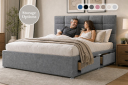 Jersey Divan Bed with Headboard - thumbnail 2