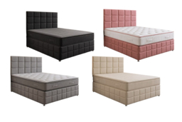 Plush Divan Bed with Memory Foam Hybrid Mattress - 4 Colours - thumbnail 7