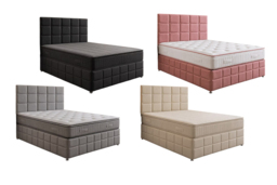 Plush Divan Bed with Memory Foam Hybrid Mattress - 4 Colours - thumbnail 3