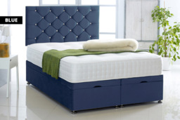Chesterfield Ottoman Storage Bed with Lift-Up Mechanism & Headboard - thumbnail 4