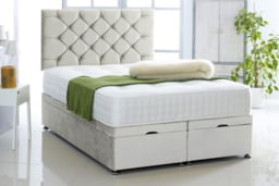 Chesterfield Ottoman Storage Bed with Lift-Up Mechanism & Headboard - thumbnail 6