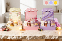 Aromatherapy At Home Spa Candle Gift Set For Women - 3 Colours - thumbnail 6