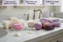 Aromatherapy At Home Spa Candle Gift Set For Women - 3 Colours - thumbnail 4
