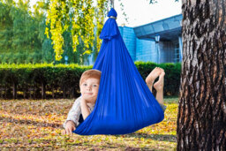 Relaxing Therapy Hammock - Breathable Spandex, 200kg Capacity - thumbnail 3