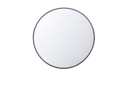 Round Metal Wall Mirror with Float Glass - 5 Sizes & 2 Colours - thumbnail 5
