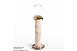 Weather-Resistant Mealworm & Suet Bird Feeder - Durable Zinc & Brass, Songbird-Friendly - thumbnail 8