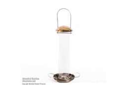 Weather-Resistant Mealworm & Suet Bird Feeder - Durable Zinc & Brass, Songbird-Friendly - thumbnail 7