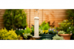 Weather-Resistant Mealworm & Suet Bird Feeder - Durable Zinc & Brass, Songbird-Friendly - thumbnail 6