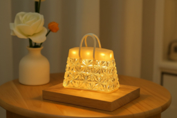 Romantic LED Handbag Table Lamp - thumbnail 6