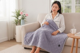 USB Heated Electric Velvet Blanket - thumbnail 2