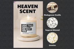 Makester Valentines Scented Candle - 5 Options - thumbnail 3