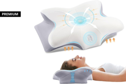 Ergonomic Memory Foam Cervical Pillow - Orthopaedic Neck Support, Breathable, 2 Sizes, Multiple Colours - thumbnail 7