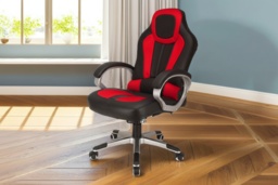 Ergonomic Racing Style Gaming & Office Chair - PU Leather, Adjustable Recline, 125kg Capacity - thumbnail 2