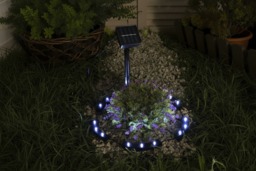 Solar LED Stake Lights - IP65 Waterproof, Warm White, 2m Lead - thumbnail 8