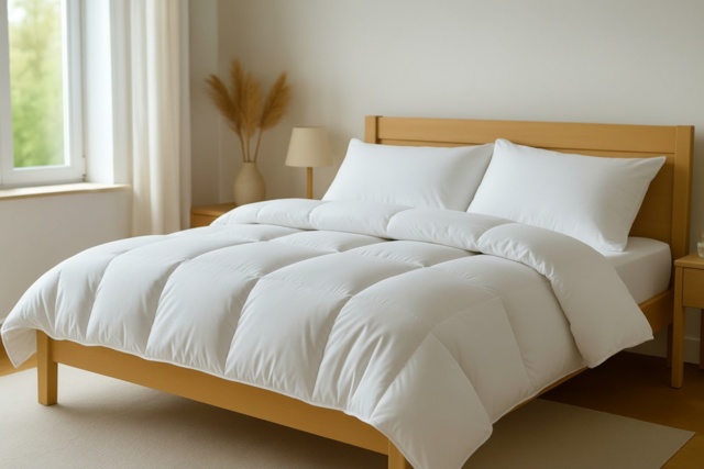 Premium Duck Feather & Down Duvet Quilt 13.5 Tog - Hotel Quality, Machine Washable, All Sizes - image 1