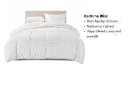 Premium Duck Feather & Down Duvet Quilt 13.5 Tog - Hotel Quality, Machine Washable, All Sizes - thumbnail 8