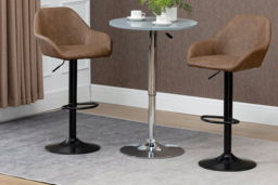 Adjustable Swivel Bar Stools Set of 2 - 2 Styles - thumbnail 8
