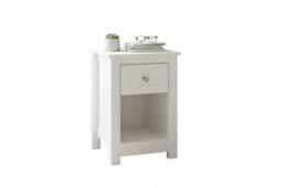 Small Side Table with Drawer, Open Cabinet Storage Included - thumbnail 2
