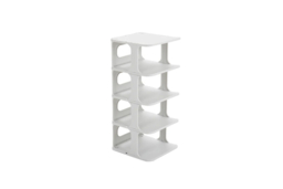 4-Tier Stackable Shoes Rack for Custom Modular Storage Solutions - thumbnail 5