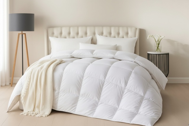 Duck Feather & Down Duvet Quilt 10.5 Tog - 4 Sizes - image 1