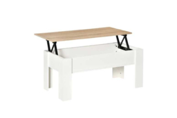 Lift Top Coffee Table with Hidden Storage - Modern Particle Board, Space-Saving, Adjustable Height, Contemporary Living Room Centrepiece - thumbnail 5