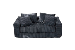 Camden Velvet Sofa & Footstool Collection - 2 or 3 Seater Sofa or Footstool Options - 3 Colours - thumbnail 8