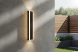 Minimalist Outdoor Long LED Wall Light with 360° Warm White Surround Illumination - thumbnail 6