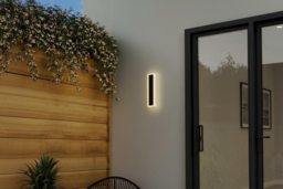 Minimalist Outdoor Long LED Wall Light with 360° Warm White Surround Illumination - thumbnail 7